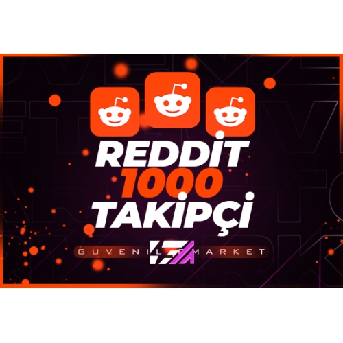  1000 Reddit Takipçi - HIZLI BÜYÜME